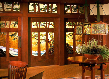 The Guest Lobby at The Lodge at Torrey Pines
