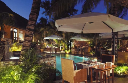 Poolside restaurant