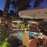 Poolside restaurant