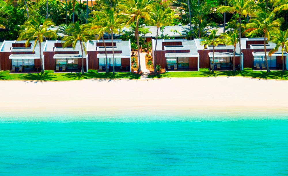 Beach Wing Exterior at The One & Only Hayman Island in the heart of the Great Barrier Reef. Beach Wing Exterior at The One & Only Hayman Island in the heart of the Great Barrier Reef.