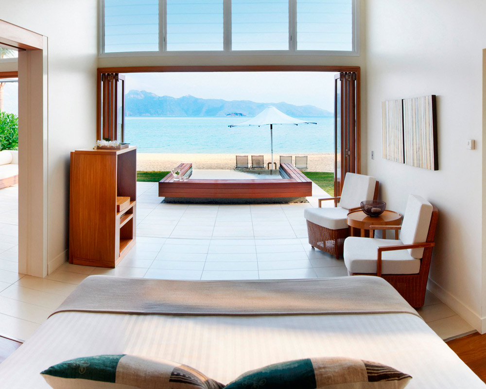 Beach House with Pool at The One & Only Hayman Island in the heart of the Great Barrier Reef. Beach House with Pool at The One & Only Hayman Island in the heart of the Great Barrier Reef.