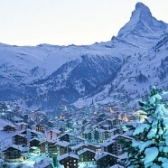 Zermatt in winter