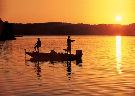 Fishing at The Lodge