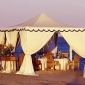 Oceanview massage tent