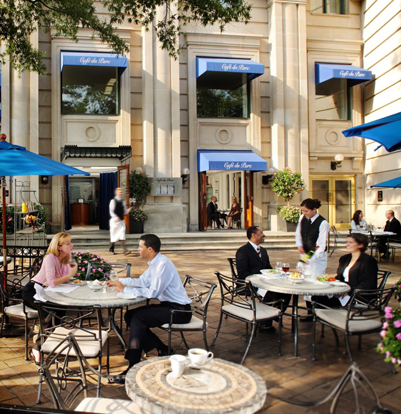 The Willard InterContinental Exterior Restaraunt The Willard InterContinental Exterior Restaraunt