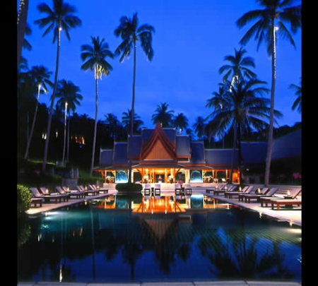 Pool at Night