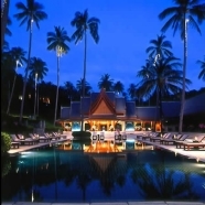 Pool at Night