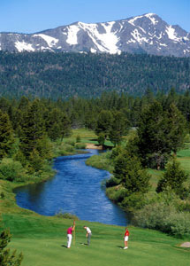 Golfing at Harrah's in Lake Tahoe
