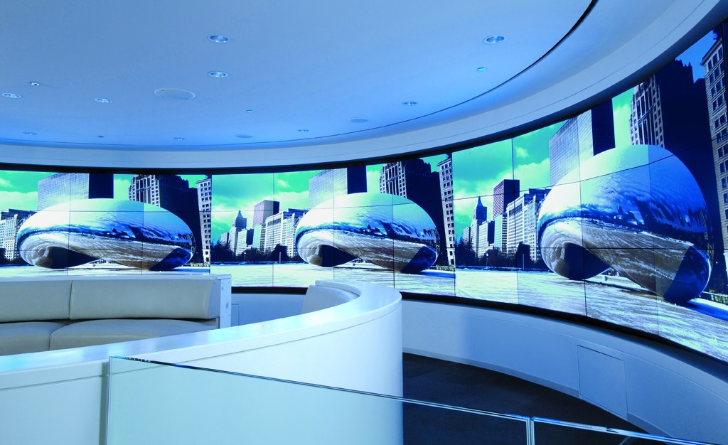 The 36-foot video wall on the fourth floor of the Hotel Sax Chicago. It's the perfect spot to hold an ultra-cool cocktail party, the video wall can be programmed to display your choice of images. The 36-foot video wall on the fourth floor of the Hotel Sax Chicago. It's the perfect spot to hold an ultra-cool cocktail party, the video wall can be programmed to display your choice of images.