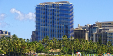 The Trump International Hotel and Tower on Waikiki Beach in Honolulu