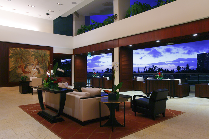 Trump International Hotel and Tower Waikiki Beach Walk Lobby Trump International Hotel and Tower Waikiki Beach Walk Lobby