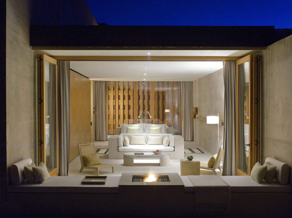 Interior of a Mesa View Suite at Amangiri in Canyon Point, Southern Utah courtesy of Amanresorts Interior of a Mesa View Suite at Amangiri in Canyon Point, Southern Utah courtesy of Amanresorts