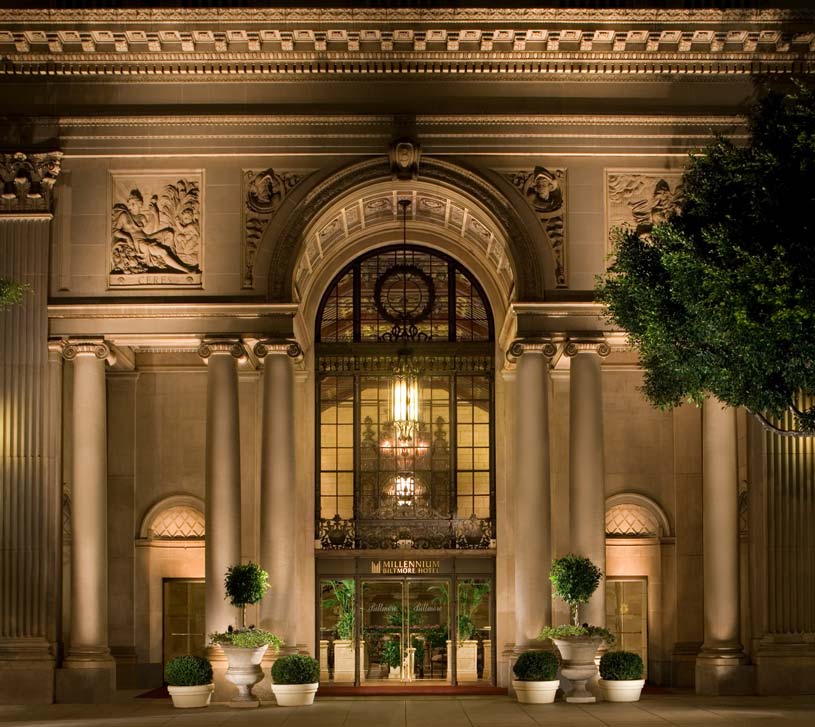 Exterior of The Millennium Biltmore Los Angeles Hotel Exterior of The Millennium Biltmore Los Angeles Hotel