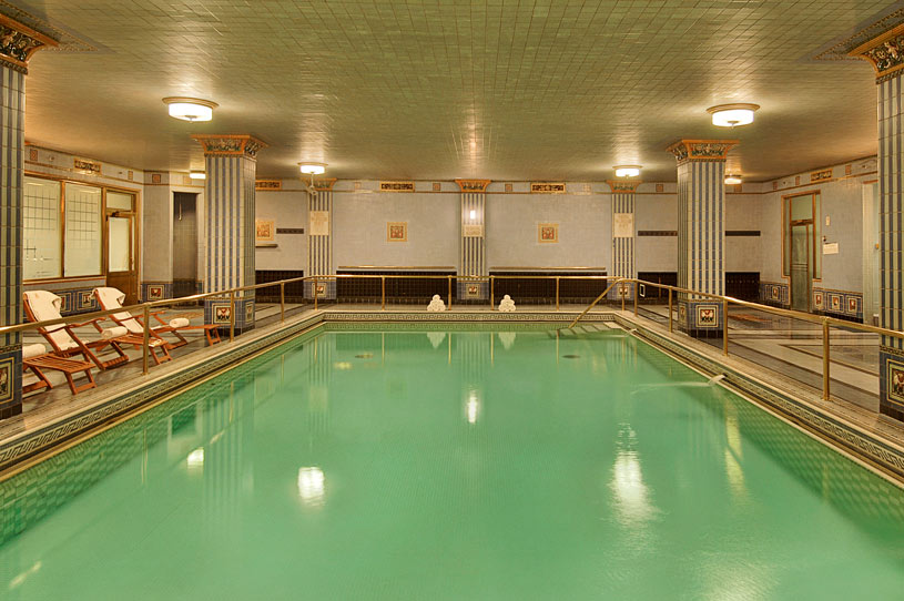 Indoor Pool at The Millennium Biltmore Los Angeles Indoor Pool at The Millennium Biltmore Los Angeles