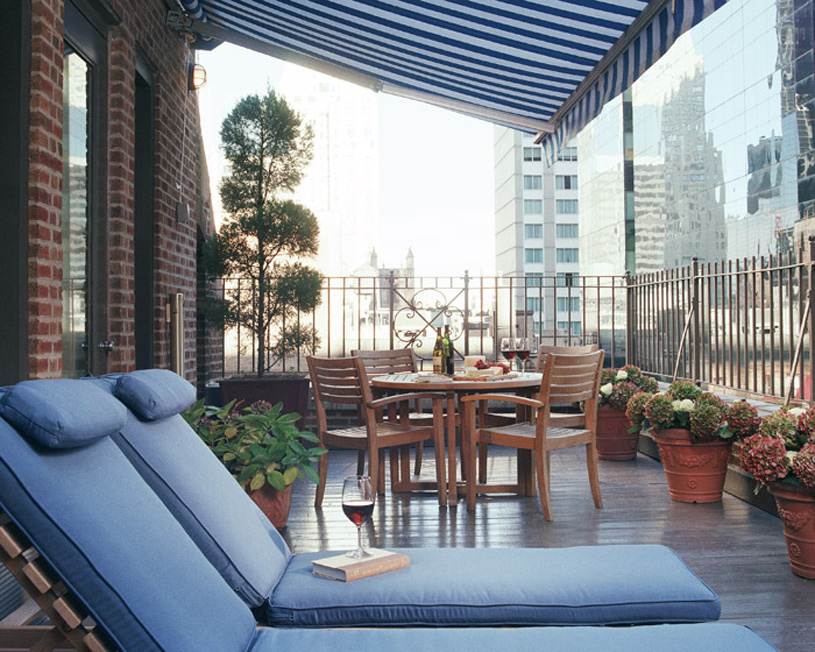 The Blakely New York Hotel Penthouse Terrace