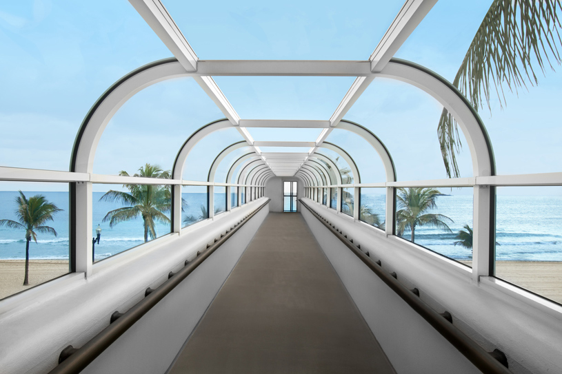 The Westin Beach Resort & Spa Fort Lauderdale Walkway to the Beach The Westin Beach Resort & Spa Fort Lauderdale Walkway to the Beach