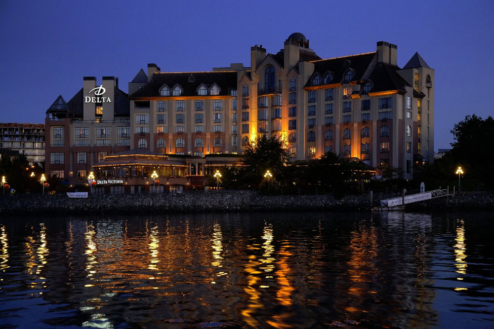 Exterior of Delta Victoria Ocean Pointe Resort and Spa, Victoria, Canada Exterior of Delta Victoria Ocean Pointe Resort and Spa, Victoria, Canada