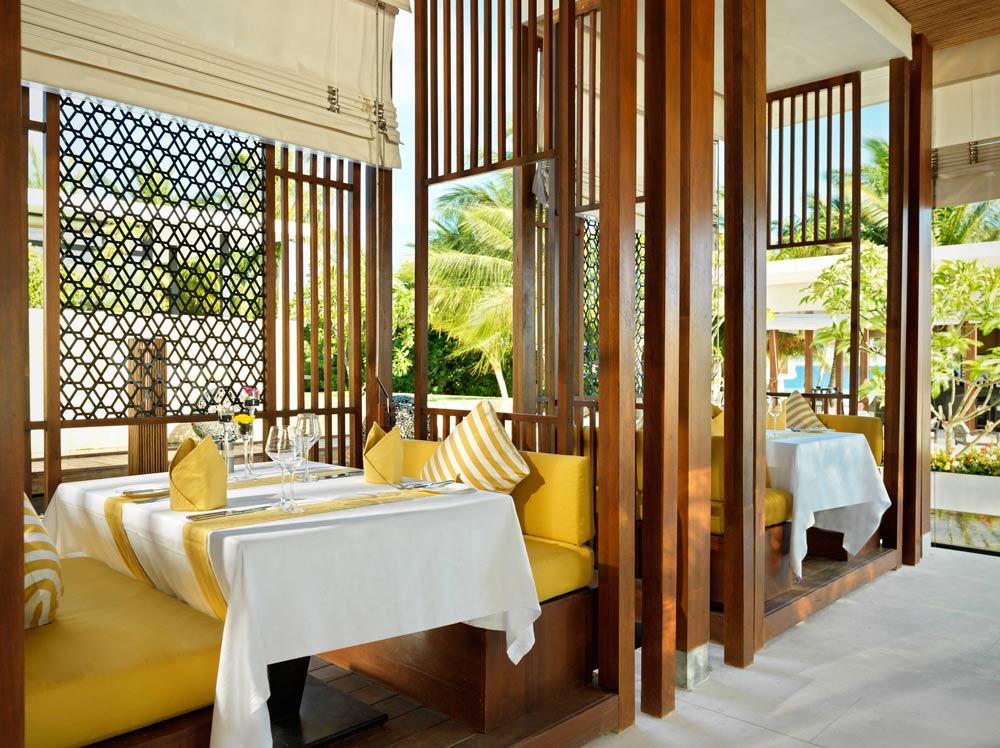 Azara Dining at Jumeirah Dhevanafushi Gaafu Alifu Atoll, Maldives Azara Dining at Jumeirah Dhevanafushi Gaafu Alifu Atoll, Maldives