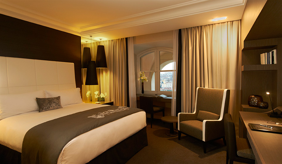 Deluxe Harbor View Guest Room at InterContinental Marseille, France Deluxe Harbor View Guest Room at InterContinental Marseille, France