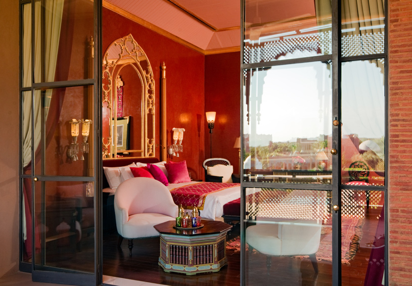 Taj Palace Marrakech Standard Room Veranda View Taj Palace Marrakech Standard Room Veranda View