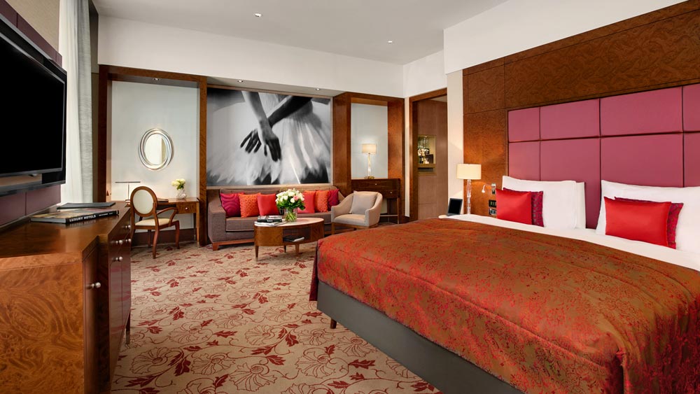 Grand Deluxe Room at Palais Hansen Kempinski Vienna Grand Deluxe Room at Palais Hansen Kempinski Vienna