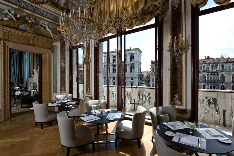 Piano Nobile Dining Room at The Aman Canal Grande Venice Hotel Piano Nobile Dining Room at The Aman Canal Grande Venice Hotel