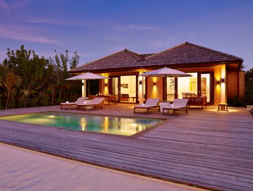 Two Bedroom Beach House at COMO Parrot Cay, Providenciales, Turks & Caicos Islands