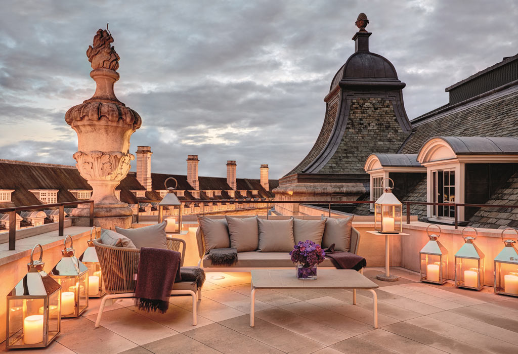 Dome Penthouse Terrace at Cafe Royal Hotel, London, United Kingdom