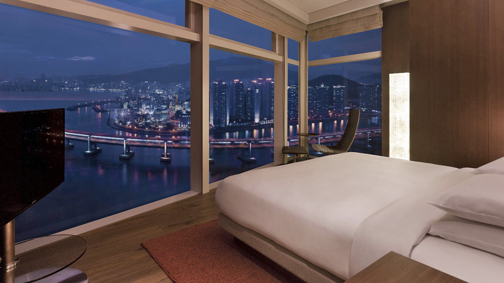 Executive Guest Room at Park Hyatt Busan, South Korea