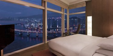 Executive Guest Room at Park Hyatt Busan, South Korea