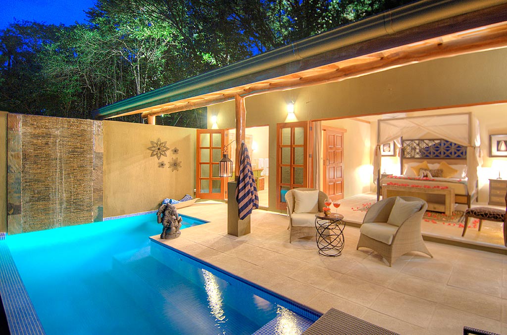 Pool Villa at Casa Chameleon at Mal Pais, Costa Rica 