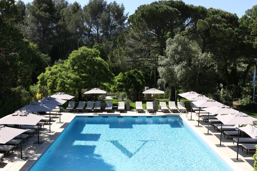 Outdoor Pool at Le Vallon de Valrugues, Saint Remy De Provence, France