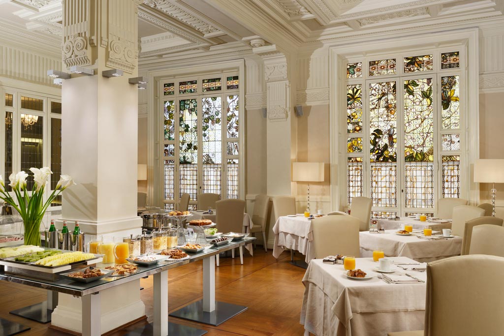 Breakfast at the Hotel Brunelleschi