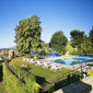 Outdoor Pool at Chateau D'Isenbourg, Rouffach, France  
