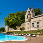 Outdoor Pool at Chateau de Mirambeau, France