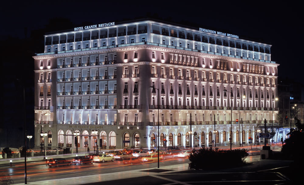 Exterior of Hotel Grande Bretagne