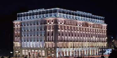 Exterior of Hotel Grande Bretagne