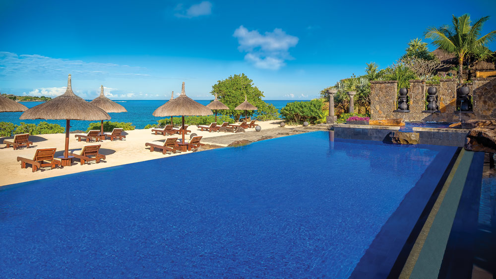 Turtle Bay Pool at The Oberoi Mauritius