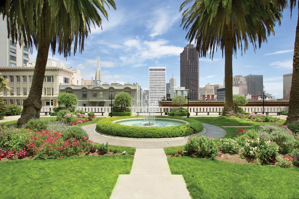 Rooftop Garden at Fairmont San Francisco