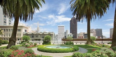 Rooftop Garden at Fairmont San Francisco