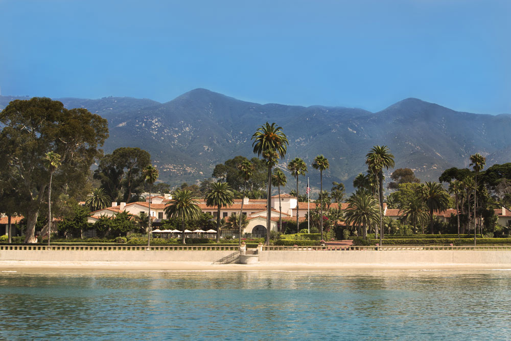 Overview of Beach at Four Seasons Santa Barbara Biltmore