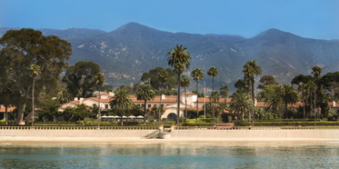 Overview of Beach at Four Seasons Santa Barbara Biltmore