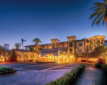 The Cloister at Sea Island Front Entrance