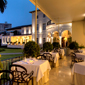 Terrace Dining at Country Club Lima Hotel, Peru