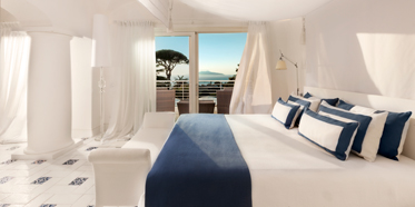 Capritouch Bedroom View at Capri Palace Hotel and Spa, Italy