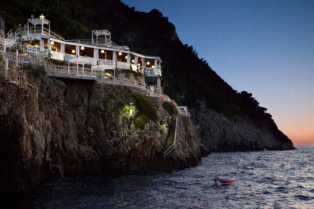 The Beach Club at the Capri Palace Hotel