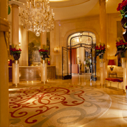 Hotel Plaza Athenee Paris Five Star Alliance Lobby At The Hotel Plaza Athenee Paris