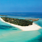 Aerial View at Kanuhura Male, Maldives