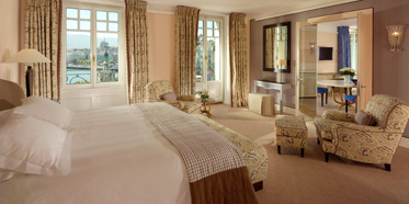 Master Suite Bedroom at Le Richemond