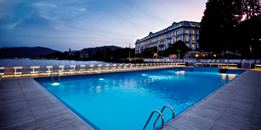 Swimming Pool at Villa d'Este Lake Como